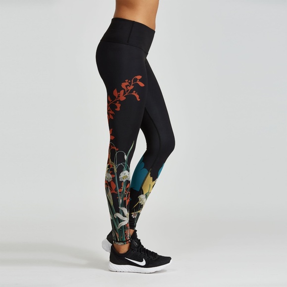 Noli Yoga Women Black Enchanted Leggings, XS-L NWT - Picture 6 of 8